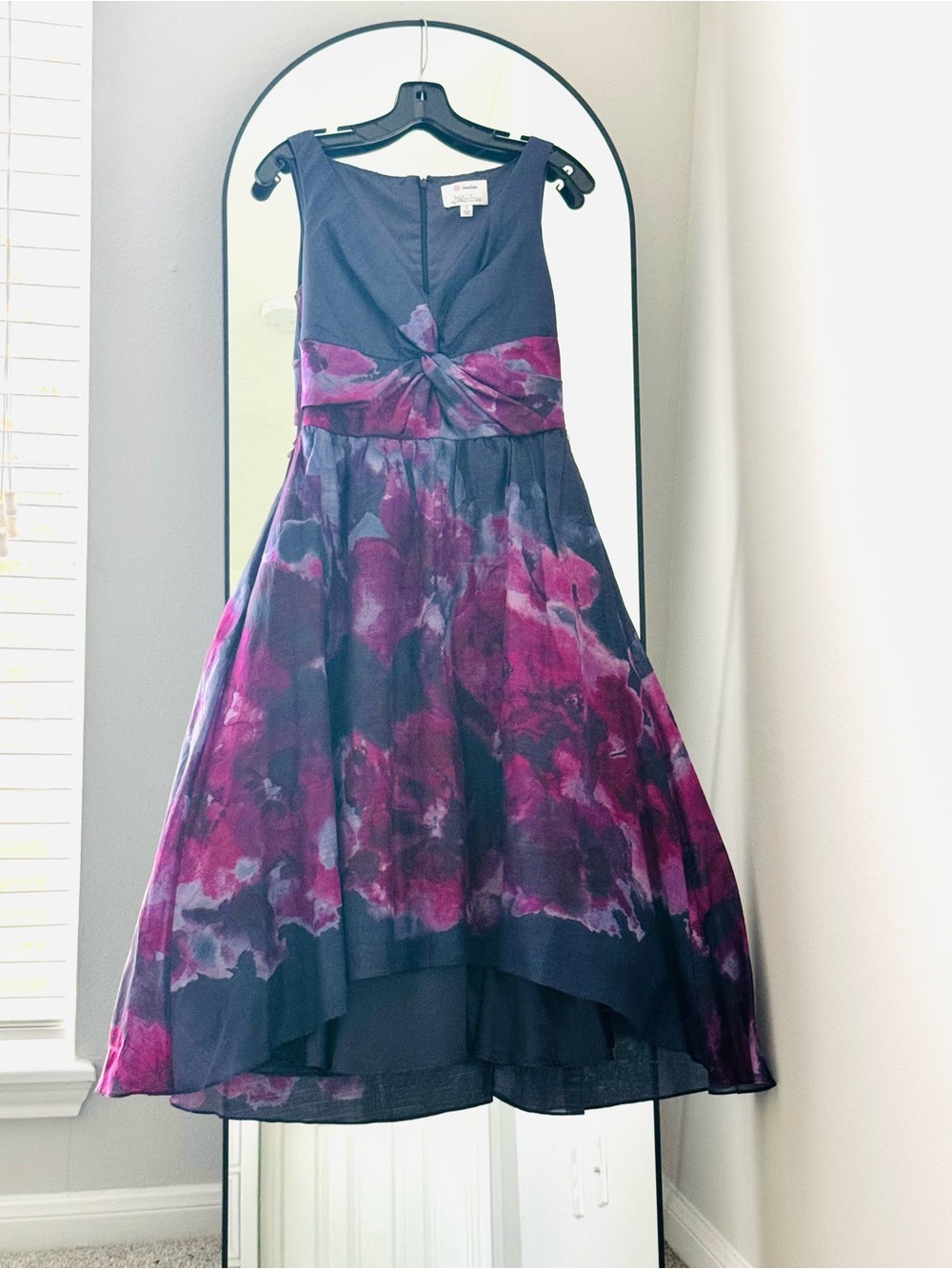 Lela Ross Target Garden Party Wedding Guest Floral High Low Dress Size 2